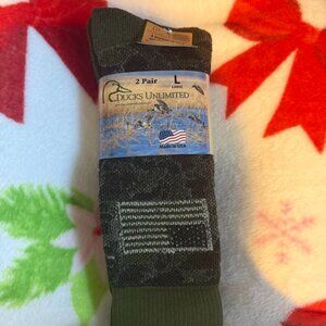 Ducks Unlimited Men's Crew Socks 2 Pair